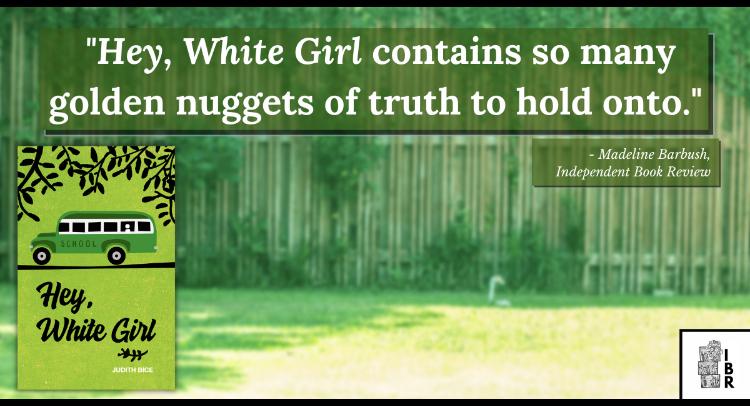 an image of an IBR book review of Hey, White Girl